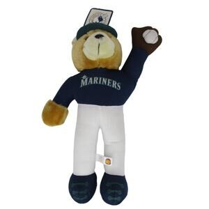 Vintage Seattle Mariners 1996 Good Stuff Sports Stuffed Bear 13" Tall